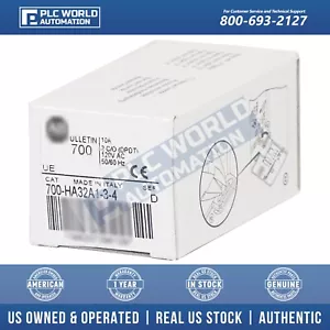 700-HA32A1-3-4 / D Allen Bradley Relay, New, FREE UPS 2 Day Dlvry & 2 Year Wty - Picture 1 of 10