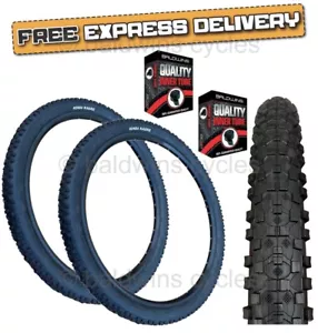 Kenda KADRE 27.5 x 2.10 BLACK Chunky Mountain Bike TYRE s TUBE s K-1027 - Picture 1 of 17