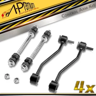 4x eslabones de barra estabilizadora delantera y trasera A-Premium para Ford Explorer Sport Trac 01-05 4,0 L Foto 1 de 4