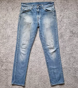 Levis 511 Jeans hellblau Denim Slim Fit Stretch Herren W30 L32 Zip Fly Hose - Bild 1 von 19
