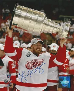 JOHAN FRANZEN DETROIT RED WINGS SIGNED 8X10 PHOTO - Picture 1 of 1