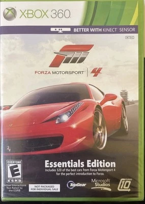 Forza Motorsport 4 Essentials Edition Microsoft Xbox 360 2012 New Factory Sealed - Image 1 of 2