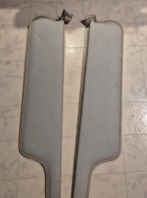 1967-1972 Ford Truck White Sun Visors F100-F350 - Image 1 of 4