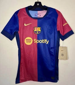 New Nike FCB Barcelona 24/25 Home Soccer Jersey FN9153-456. Youth Sz: S Original - Picture 1 of 4