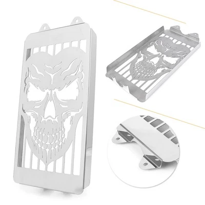 Chrome Front Radiator Grille Cover Fit Honda VTX1300 VTX 1300 2002-09 08 S T R C Foto 1 de 4