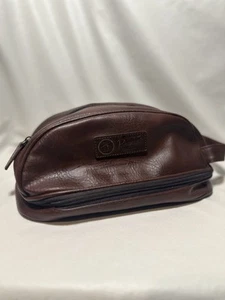 Penguin By Munsingwear Brown Men's Travel Kit Bag Toiletry Bag - Picture 1 of 6