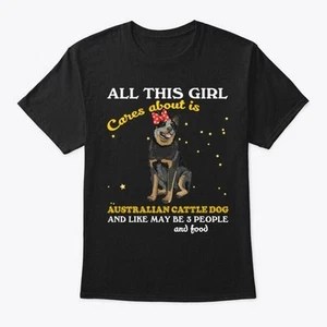 Australian Cattle Dog This Girl Like 3 P T-Shirt Made In The USA Size S To 5XL - Bild 1 von 3