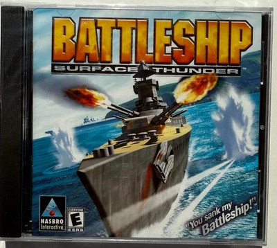 Battleship Surface Thunder Hasbro Interactive PC CD-Rom Factory Sealed Brand New - Image 1 of 3