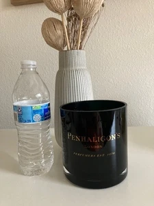 PENHALIGON'S JUMBO 3-DOCHT-KERZE IN SCHWARZEM GLAS - Bild 1 von 3