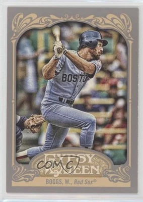 2012 Topps Gypsy Queen Image Variation Wade Boggs (Cleats Showing) #248 HOF - Image 1 of 2