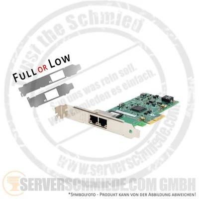Dell Intel I350-T2 1GbE 2x RJ-45 PCIe x4 Network Ethernet Controller 0XP0NY - Bild 1 von 4