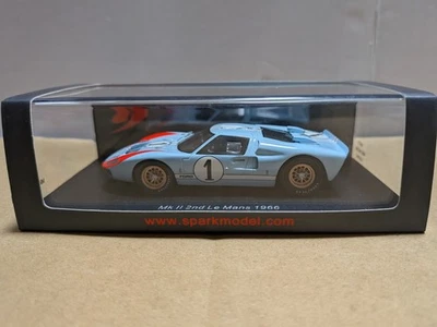 SPARK  S4075 Ford GT40 Mk II   2nd 24H  LM 1966 1/43 - Image 1 of 4