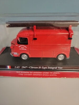 Del Prado 1947 Citroen H-Type Integral Van Fire Truck NIB 1:43  - Image 1 of 4