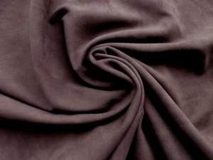 Goatskin Suede leather hide Chocolate Brown Buttery Drapey Soft & very strong - Picture 1 of 4