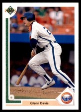 1991 Upper Deck Glenn Davis Baseball Cards #535