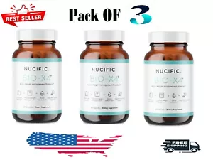 AUTHENTIC BIO-X4 NUCIFIC Weight Loss Manage Probiotic Metabolism Boost 3 PACK - Picture 1 of 4