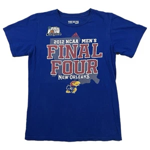 Kansas Jayhawks Basketball Adidas March Madness NCAA Graphic T Shirt (Small) - Picture 1 of 11