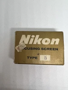 Vintage Nikon Focusing Screen Type "B" - Picture 1 of 2