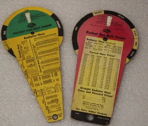 1949 and 1952 Gates Pocket Fan Belt Finder List Catalog - Picture 1 of 2