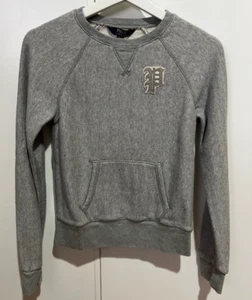 Polo Ralph Lauren Vintage Style Sweatshirt Grey US Girl Size L(12-14) NEW NWT - Picture 1 of 3