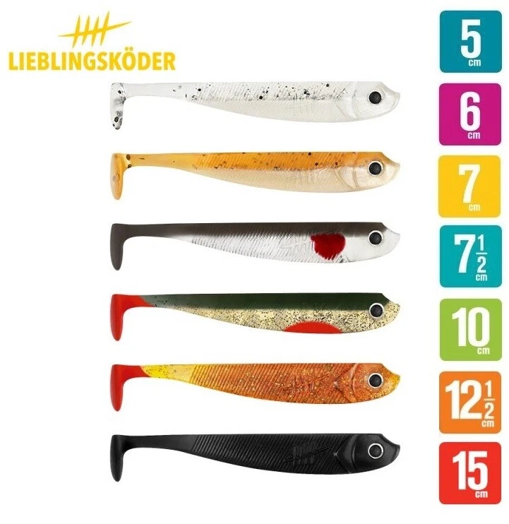 Lieblingsköder Ultimate Collection 5cm - 15cm klares Wasser Gummiköder - Bild 1 von 1