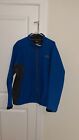 The North Face Blue gray zip up Fleece Lined jacket XXL Apex bionic Style