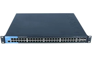Linksys - LGS552P - Commutateur géré Business LGS552P 48 ports Gigabit PoE+ (375 W) - Photo 1/3