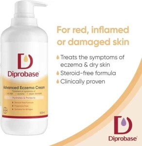 Diprobase Advanced Eczema Cream - 500ml - Picture 1 of 6