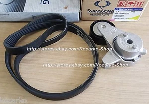 Tensor de correa de gasolina OEM Tivoli 1 pieza y correa 1 pieza Ssangyong Tivoli G16F 2015+  - Imagen 1 de 9