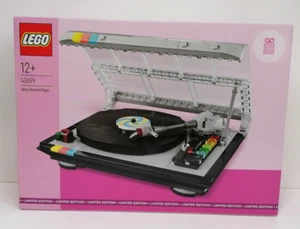 Lego 40699 Retro Record Player Tourne-disques Platine vinyle Neuf New - Foto 1 di 3