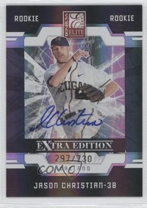 2009 Donruss Elite Extra Edition /730 Jason Christian #89 Auto