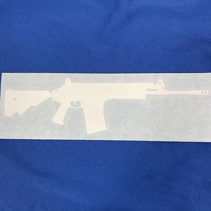 IWI Galil ACE 308/762, Adesivo decalcomania ufficiale pressofuso, bianco. Uzi Jericho Tavor - Foto 1 di 2