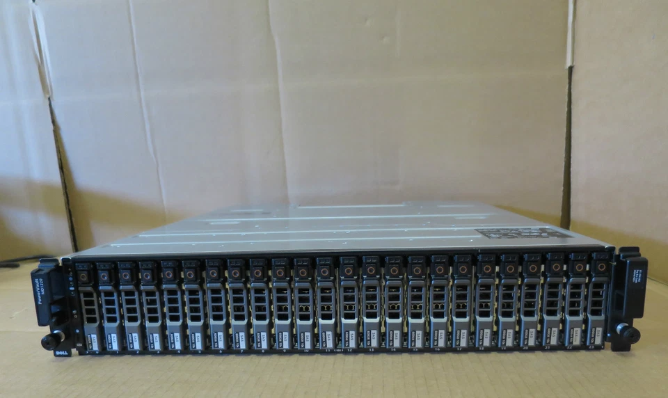 Dell PowerVault MD1220 SAS 24x 1TB SAS =24TB Storage Array DUAL 6GBps Controller - Image 1 of 1