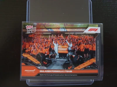 Topps Now F1 2024 #79 McLaren -  FIA Formula 1 Constructors World Champions 2024 - Image 1 of 4