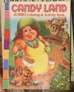 Candy Land - Jumbo Coloring & Activity Books - 2005 - Foto 1 di 7