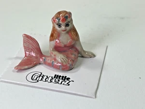 Glow Critterz - Blush - Mermaid Child - LC934 - Porcelain - RETIRED - Boxed - Picture 1 of 7