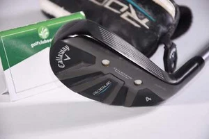 Ladies Callaway Rogue #4 Hybrid / 21 Degree / Ladies Flex Aldila Quaranta 40 - Picture 1 of 9