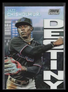 2022 Stadium Club Chrome Dynasty and Destiny #4B Jazz Chisholm Jr. - Picture 1 of 2