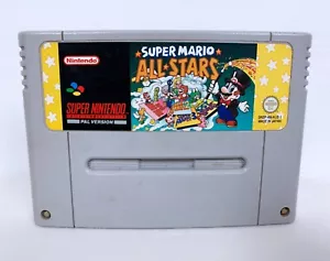 Super Nintendo Entertainment System Super Mario All-Stars Game R4 PAL AU/NZ - Picture 1 of 4