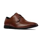 Clarks Bampton Park Lace-Up Shoes in Tan Leather UK8.5 (EU42.5 / US9.5)