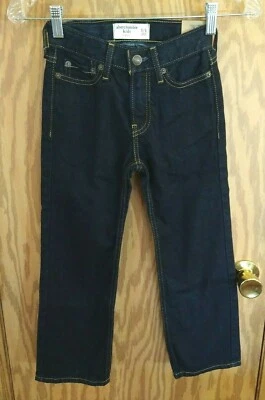 Nuevos Jeans Clásicos Niñas Abercrombie Niños Talla 5/6 $59.95 NUEVO Etiqueta Algodón NUEVO Foto 1 de 4