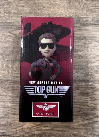 New Jersey Devils Top Gun Bobblehead (SGA) Nico Hischier Cover