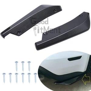 Difusor divisor parachoques trasero de fibra de carbono Canards para Infiniti G35 G37 Q50 Q60 - Imagen 1 de 12