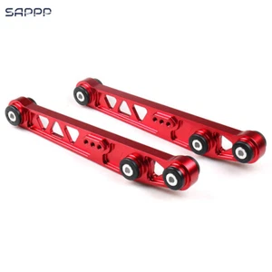 Rear Lower Control Arms Subframe Brace Aluminum for Honda Civic 88-95 EG Red New - Picture 1 of 8