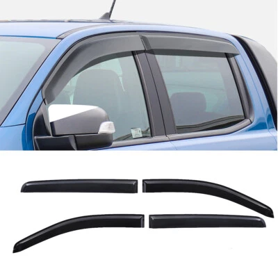 Deflector de lluvia deflector de viento DE para Ford Ranger 2012-2023 Wildtrak Raptor T6 T7 T8