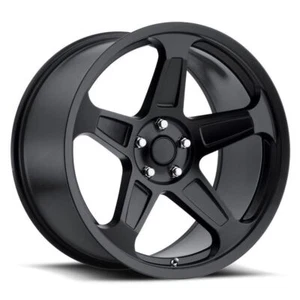 2 New 20x10.5 +25 Dodge Demon Replica Wheels Rims Matte Black 5x115 - Picture 1 of 4