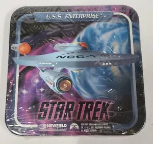 1997 Star Trek USS Enterprise set di 4 sottobicchieri in cartone NUOVI Paramount - Foto 1 di 3
