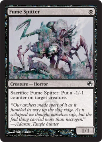 Fume Spitter ~ Moderately Played Scars of Mirrodin MTG Magic UltimateMTG Black C - Image 1 of 1