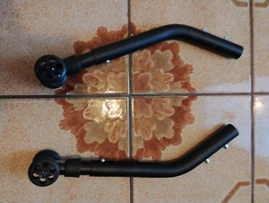 Hello A6 wheelchair wheels anti-tip pair motion composites - Picture 1 of 3