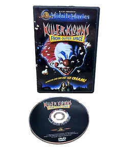 Killer Klowns From Outer Space DVD MGM Midnite Movies Horror Sci-Fi 1988 Region - Picture 1 of 6